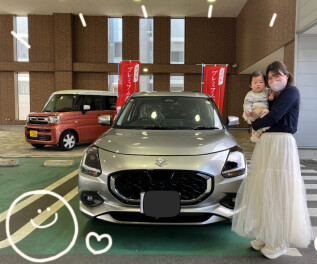 スイフト　ご納車致しました！！